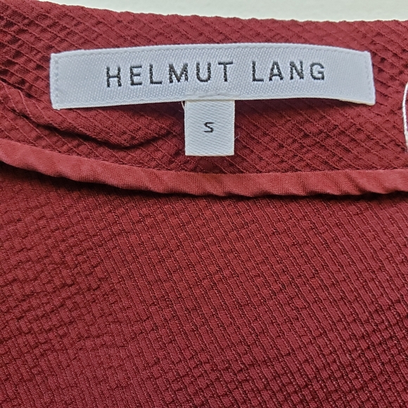 HELMUT LANG Back Tie Silk Draped Tank Small - Picture 6 of 8